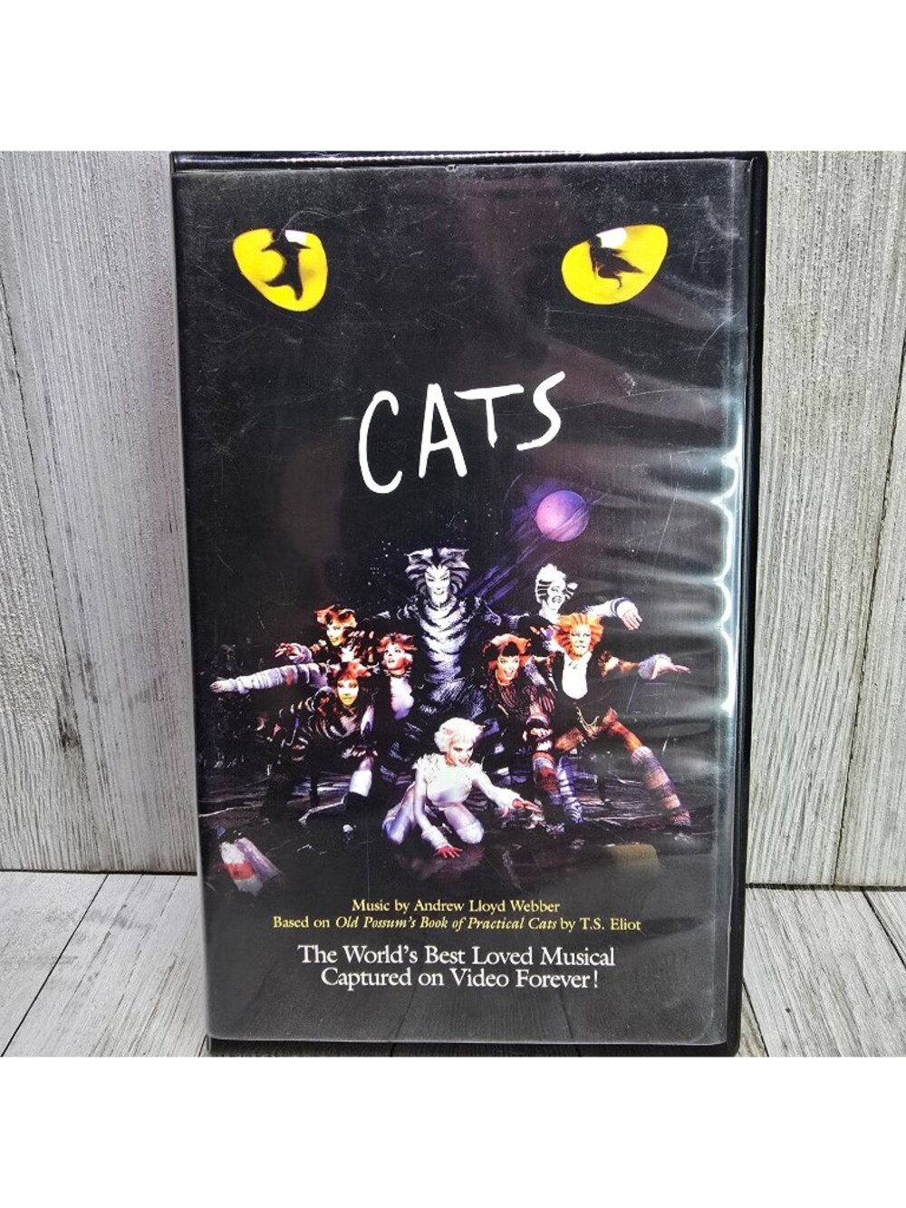 Vintage Cats VHS Tape 1981 - The World's Best Loved Musical Movie Classic